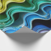 Wavy Zippers Cadeaupapier (Hoek)