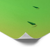 Wawang Lake Ontario Canada-meerkaart Poster (Hoek)