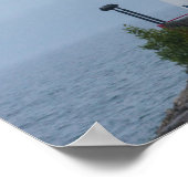 Wawatam in de mist poster (Hoek)