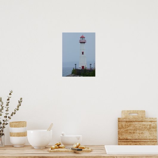 Wawatam in de mist poster (Keuken)