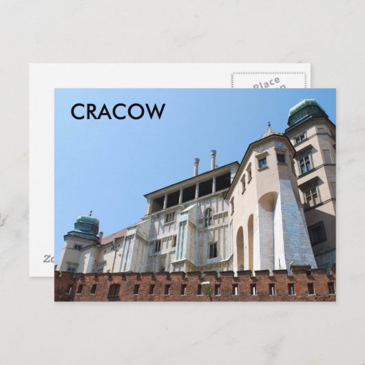 Wawel Briefkaart (Voorkant / Achterkant)