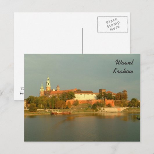 Wawel Briefkaart (Voorkant / Achterkant)
