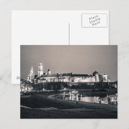 Wawel Castle Briefkaart (Voorkant / Achterkant)