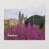 Wawel Castle, kathedraal, Europa, Polen, Krakau Briefkaart (Voorkant)