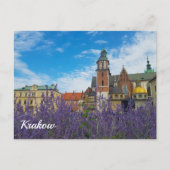 Wawel Castle, kathedraal, Europa, Polen, Krakow Ho Feestdagenkaart (Voorkant)