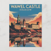 Wawel Castle Krakow Briefkaart (Voorkant)