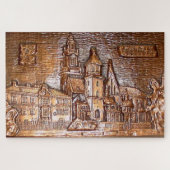 WAWEL CASTLE KRAKOW POLAND LEGPUZZEL (Horizontaal)