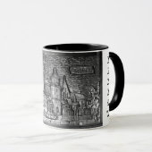 WAWEL CASTLE KRAKOW POLAND PEWTER MOK (Voorkant rechts)