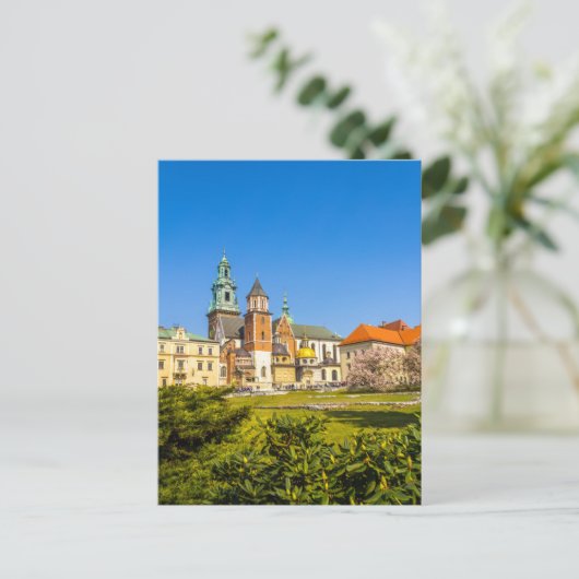 Wawel Castle, Krakow, Polen Briefkaart (Staand voorkant)