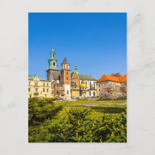 Wawel Castle, Krakow, Polen Briefkaart