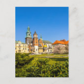 Wawel Castle, Krakow, Polen Briefkaart (Voorkant)