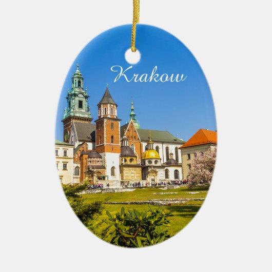 Wawel Castle, Krakow, Polen Keramisch Ornament (Voorkant)
