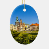 Wawel Castle, Krakow, Polen Keramisch Ornament (Achterkant)