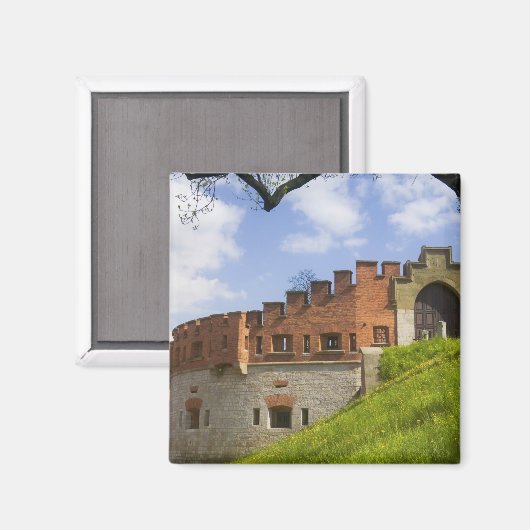 Wawel Castle, Krakow, Polen Magneet (Voorkant / Achterkant)
