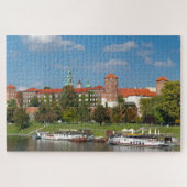 Wawel Castle Riverside Uitzicht Legpuzzel (Horizontaal)