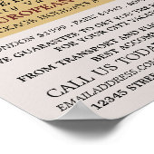 Wawel Cathedral, Krakau, reisbureau Adverteren Poster (Hoek)