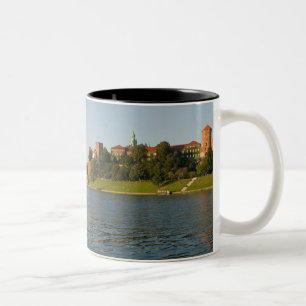 Wawel Hill met Royal Castle en Cathedral, Tweekleurige Koffiemok