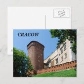 Wawel Royal Castle in Krakau Briefkaart (Voorkant / Achterkant)