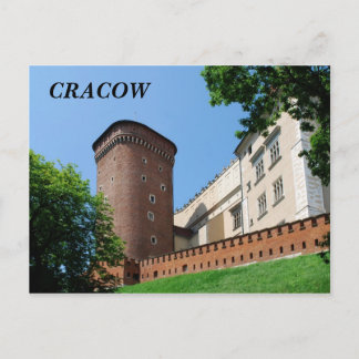 Wawel Royal Castle in Krakau Briefkaart