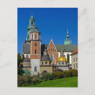 Wawel Royal Castle Krakow Poland Briefkaart