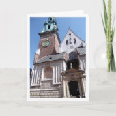 Wawelkathedraal, Krakau, Polen Kaart (Voorkant)