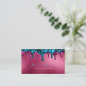 Wax Epilation Pink Depilation Blue Burgundy Visitekaartje (Staand voorkant)