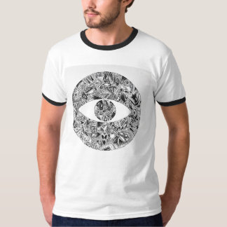 Wax Kleding Alien Eye old school hiphop T-shirt