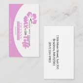 Wax met Tiff Visitekaartje (Voorkant / Achterkant)