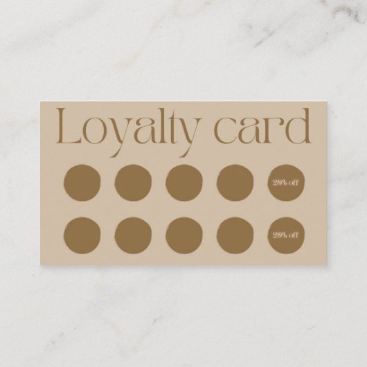 Wax-nazorg en -getrouwheidskaart visitekaartje (Achterkant)