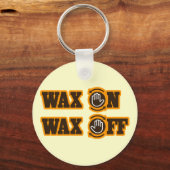 Wax On - Wax Off Sleutelhanger (Voorkant)