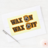 Wax On - Wax Off Sticker (Envelop)