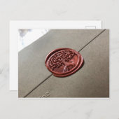 Wax Seal Beauty Briefkaart (Voorkant / Achterkant)