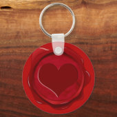 WAX SEAL HEART SLEUTELHANGER (Voorkant)