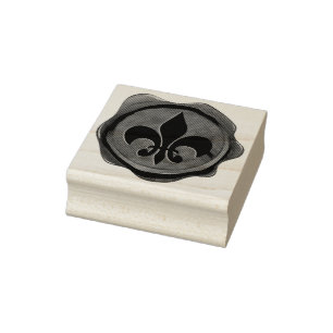 Wax Seal LILY + jouw ideeën Rubberstempel