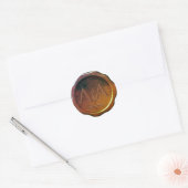Wax Seal Monogram Wedding Sticker (Envelop)