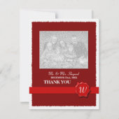 Wax Seal Weddenschap Bedankt (Voorkant)