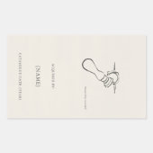 Wax Stamp Ex Libris Bookplate -Library Label  (Voorkant)