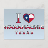 Waxahachie, Texas Briefkaart (Voorkant)