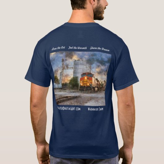 Waxahachie Train T-shirt (Achterkant)
