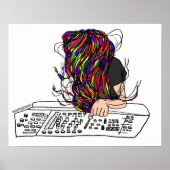 Waxbabe Bassnectar Logo Print (Voorkant)