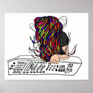 Waxbabe Bassnectar Logo Print