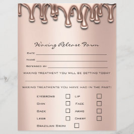 Waxdepletie Liability Waiver Release Drives 1 Flyer