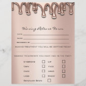 Waxdepletie Liability Waiver Release Drives 1 Flyer (Voorkant)