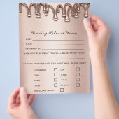 Waxdepletie Liability Waiver Release Drives 1 Flyer (Hand)