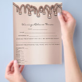 Waxdepletie Liability Waiver Release Drives Flyer (Hand)