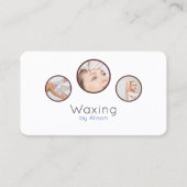 Waxestheticus Visitekaartje (Voorkant)