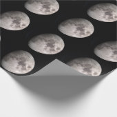 Waxgibbous moon fase NASA afbeeldingen Cadeaupapier (Hoek)