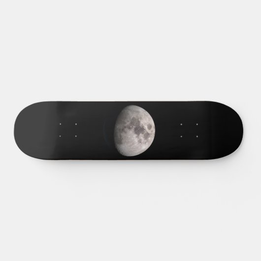 Waxgibbous moon fase NASA afbeeldingen Persoonlijk Skateboard (Horizontaal)