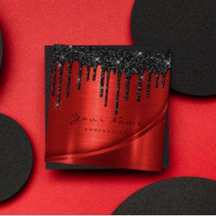 Waxing Depilation Browns Lashes maken rode schijve Vierkante Visitekaartje