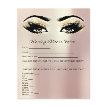 Waxing Depilation Liability Waiver Release Form 1